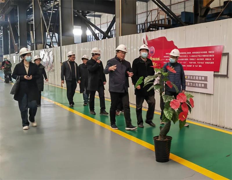河南日報(bào)報(bào)業(yè)集團(tuán)鄭州分社社長徐建勛一行蒞臨明泰鋁業(yè)調(diào)研非公黨建工作